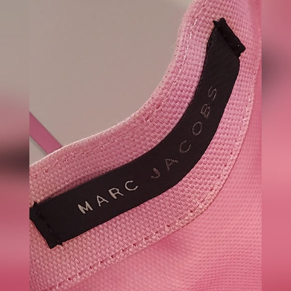 MARC JACOBS - pink canvas tote bag- large capacity - Picture 4 of 7